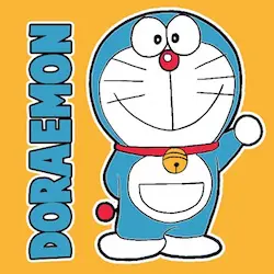 Logo of Hindi TV show Doraemon in Hindi